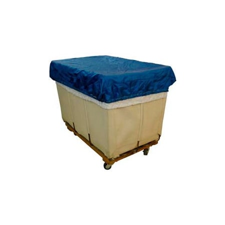 H.G. Maybeck Co HG Maybeck Hamper Basket Cap, 200 Denier Nylon, 24 Bushel, Blue HBC24NL20-BL